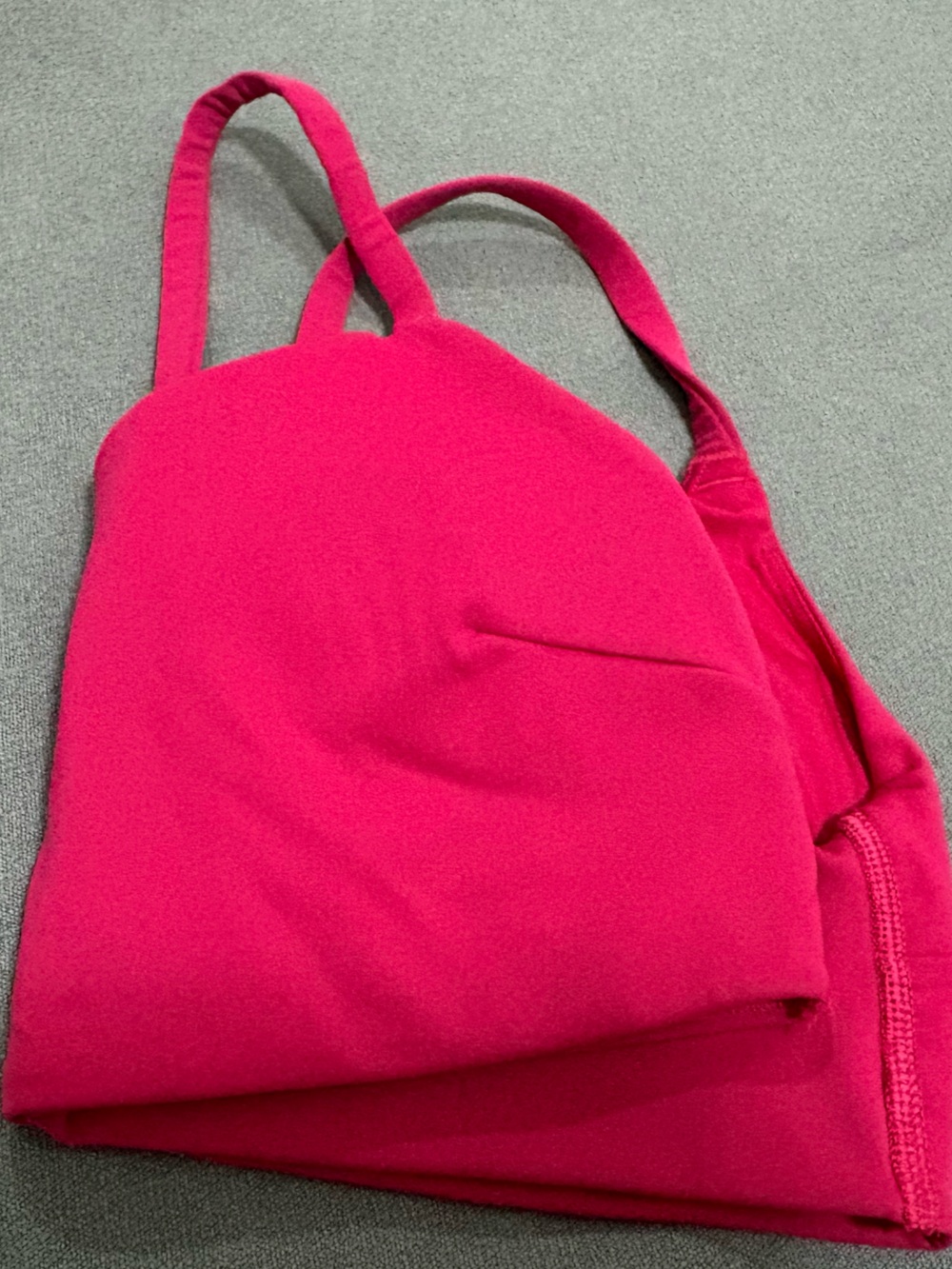 lululemon athletica Strappy Light-Support Sports Bra in Berry Pink - Picture 4 of 5